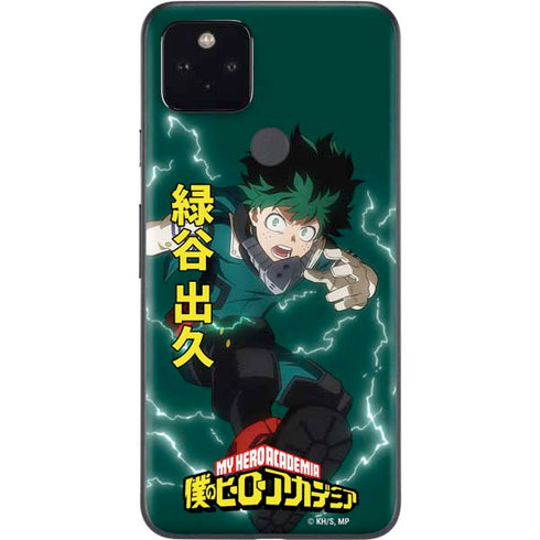 My Hero Academia Deku Season 4 Google Pixel 5a Skin